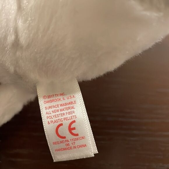 Stripes the Zebra Ty Original Beanie Babies VelveTy NWT Excellent Condition 6.5” - Picture 9 of 9